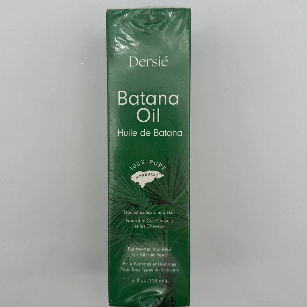 Dersie Batana Oil 100% Pure Honduras Hair and Scalp Treatment 4 fl oz 118ml NEW